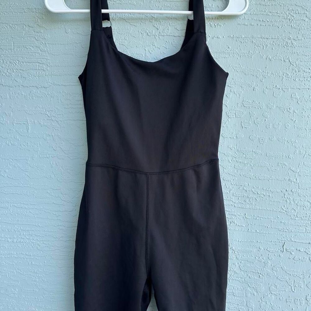 Lululemon Women's Black Playsuit-romper